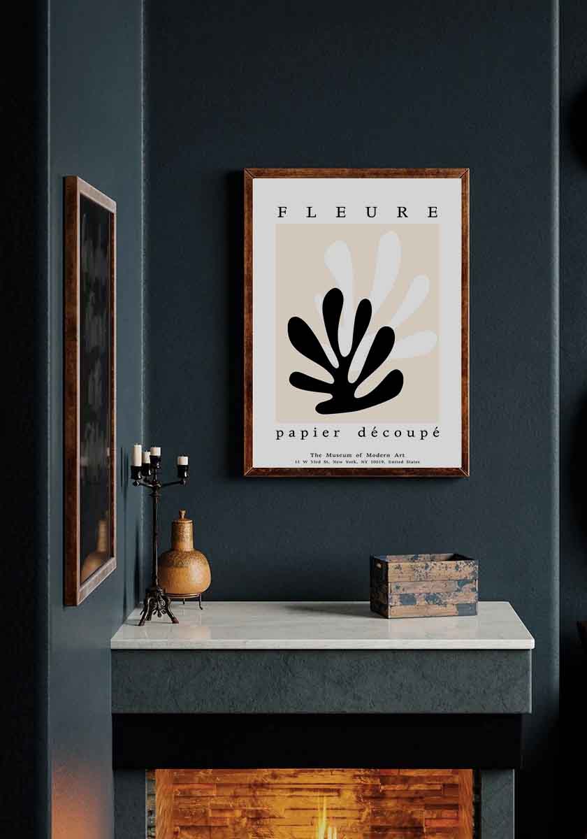 Fleure Papier Decoupe