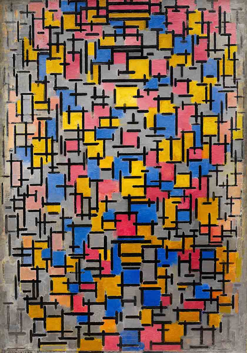 Abstract II by Piet Mondrian