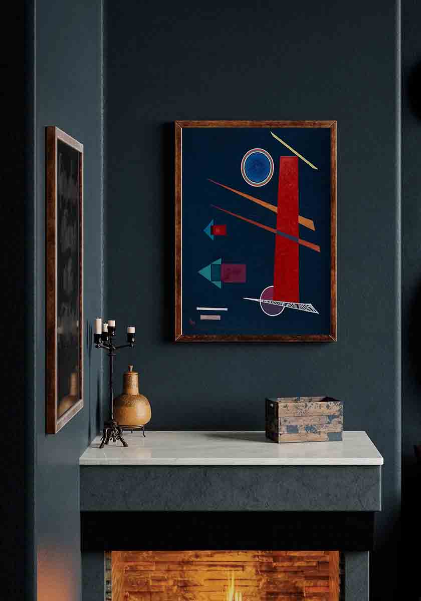 Abstract Blue