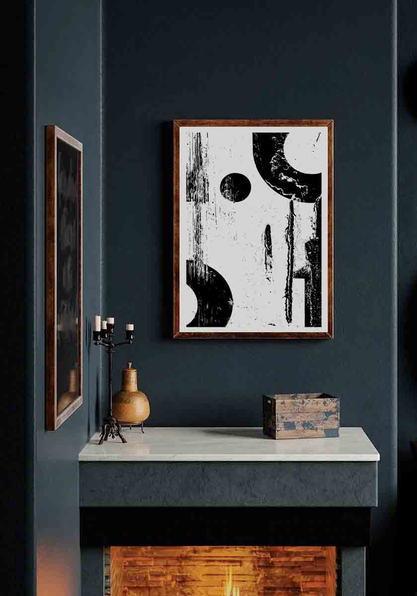 Black and White Abstract