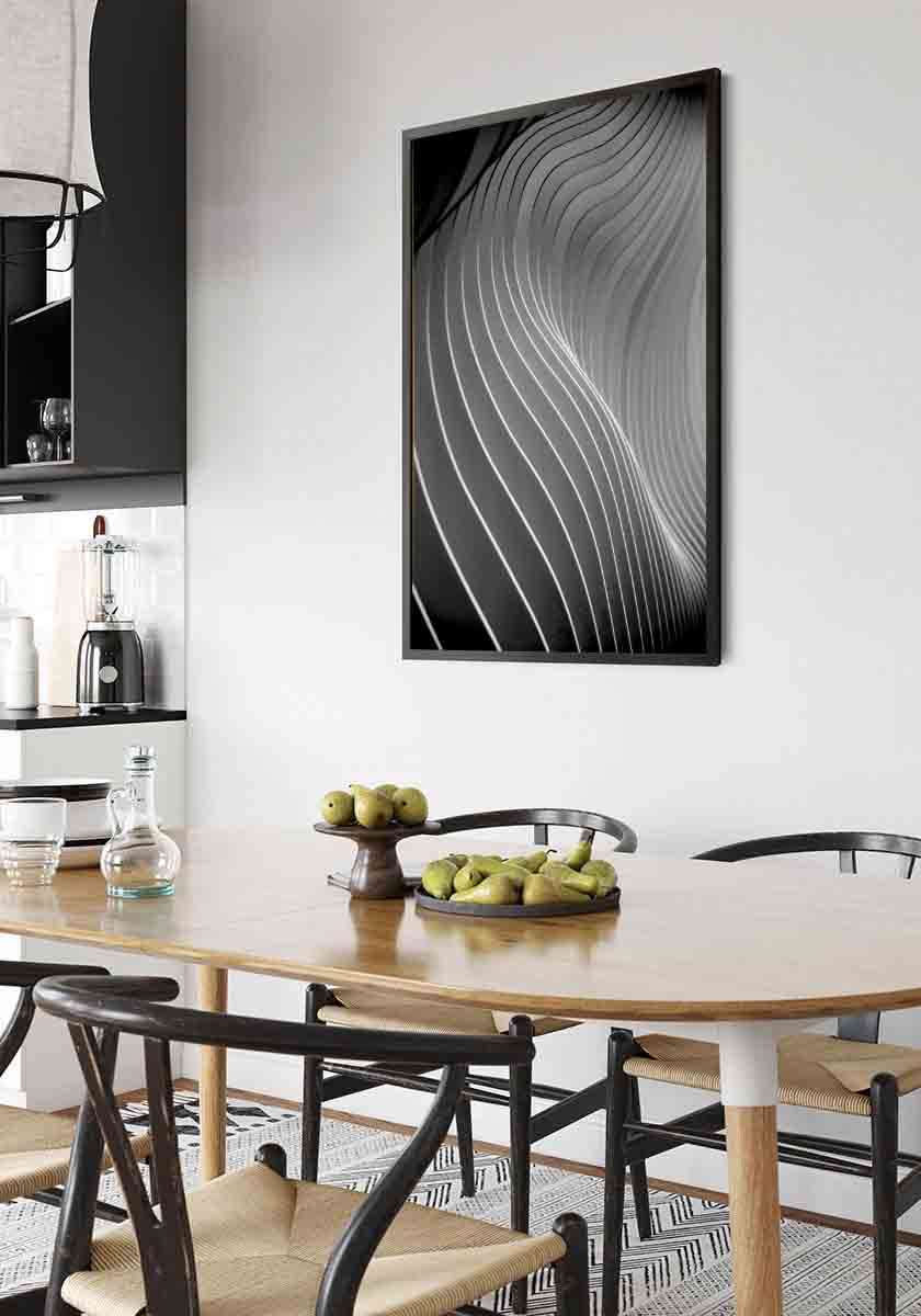 Black and White Abstract II