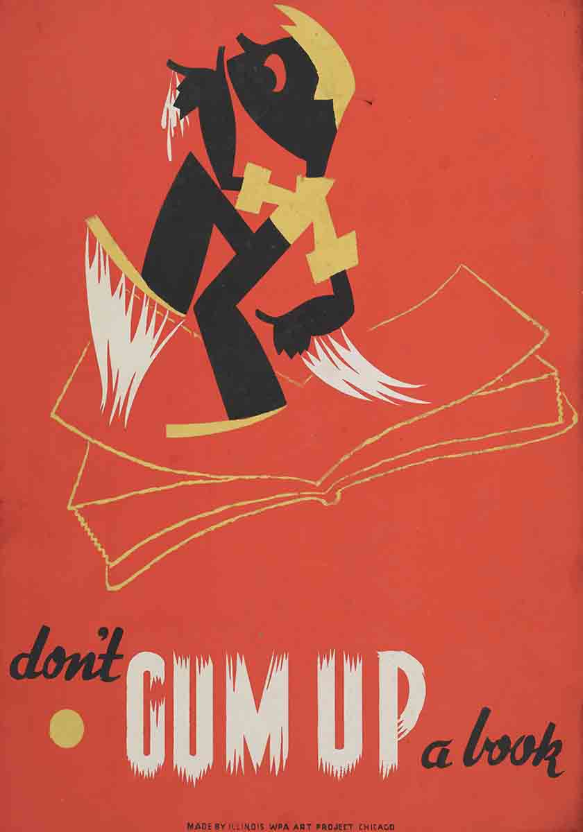 Don't Gum Up a Book