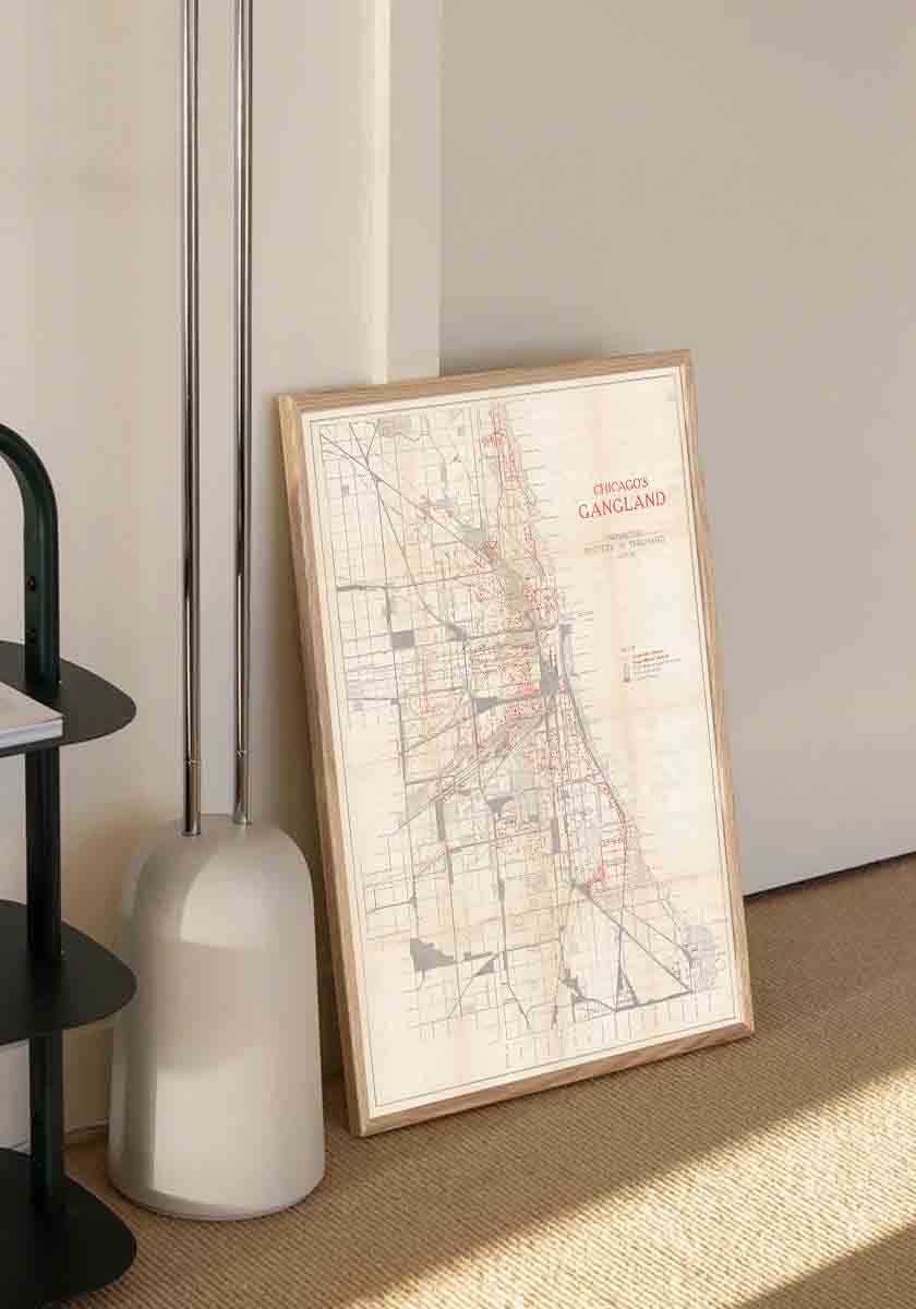 Chicago Gangland Map
