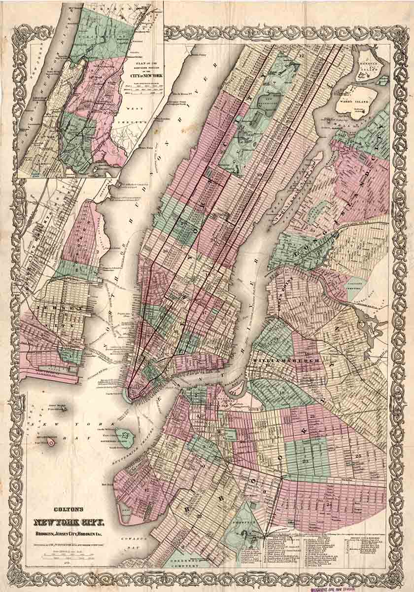 New York City Map IV