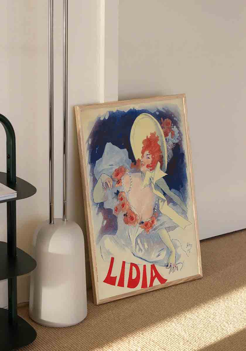 Jules Cheret "Lidia"