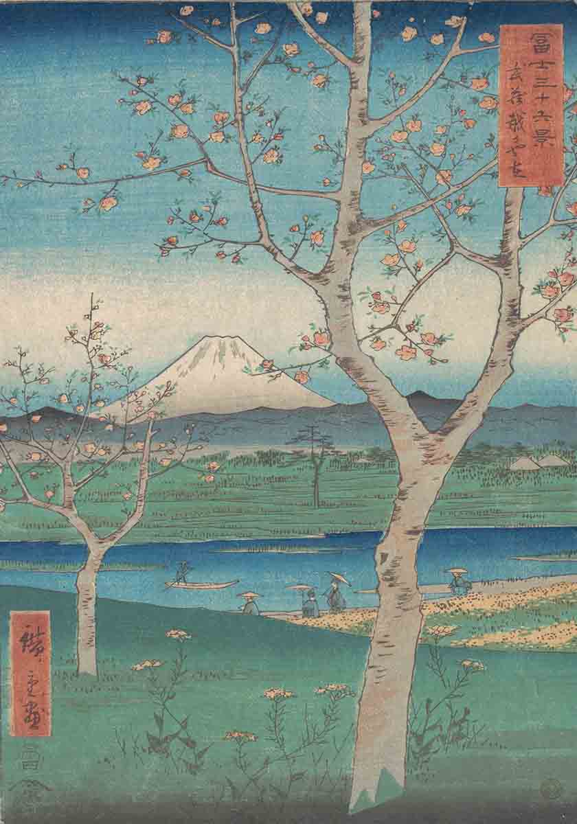 ukiyo-e mount fuji