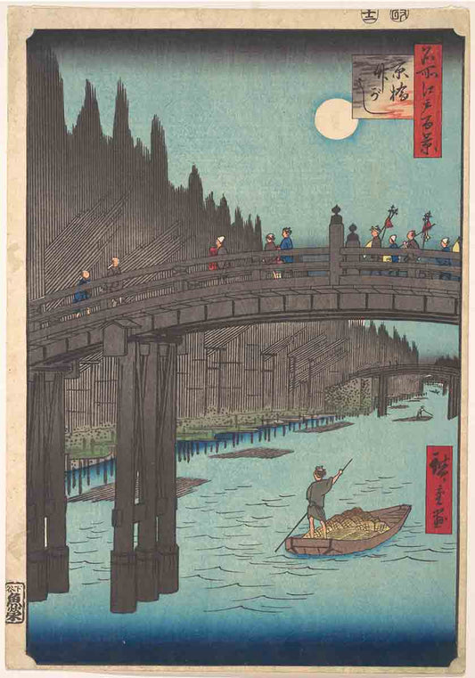 ukiyo-e bridge