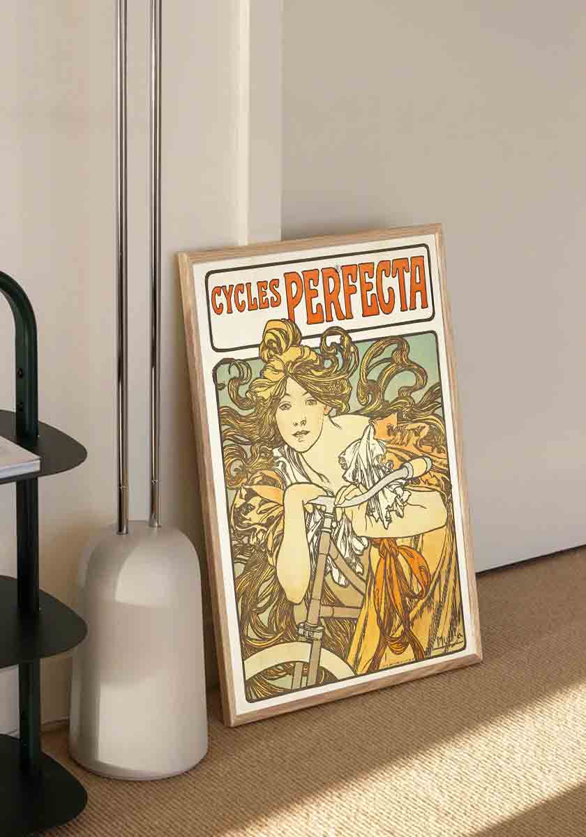 Alphonse Mucha Bicycle