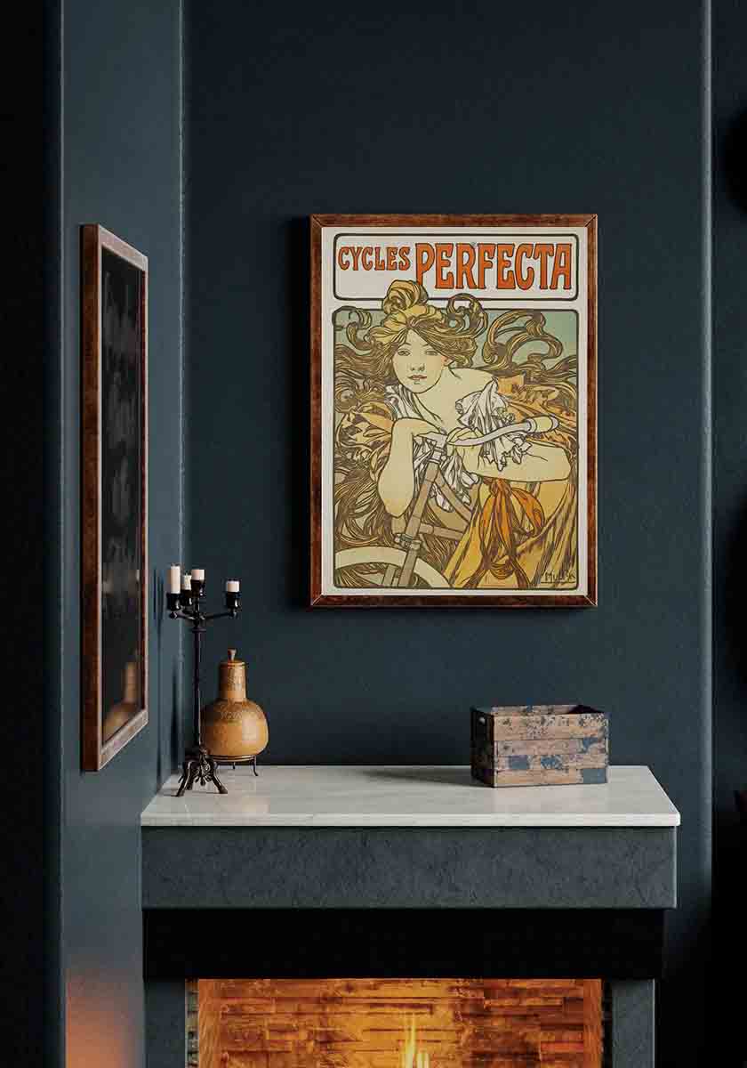 Alphonse Mucha Bicycle