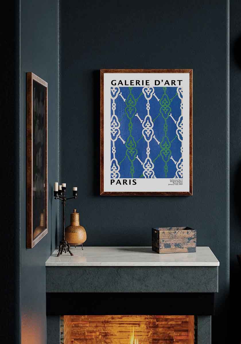 Japanese Pattern Exhibition Poster