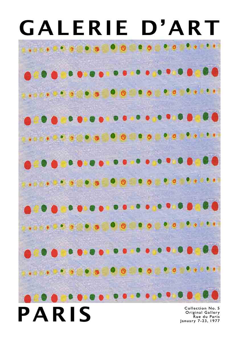 Japanese Pattern Exhibition Poster