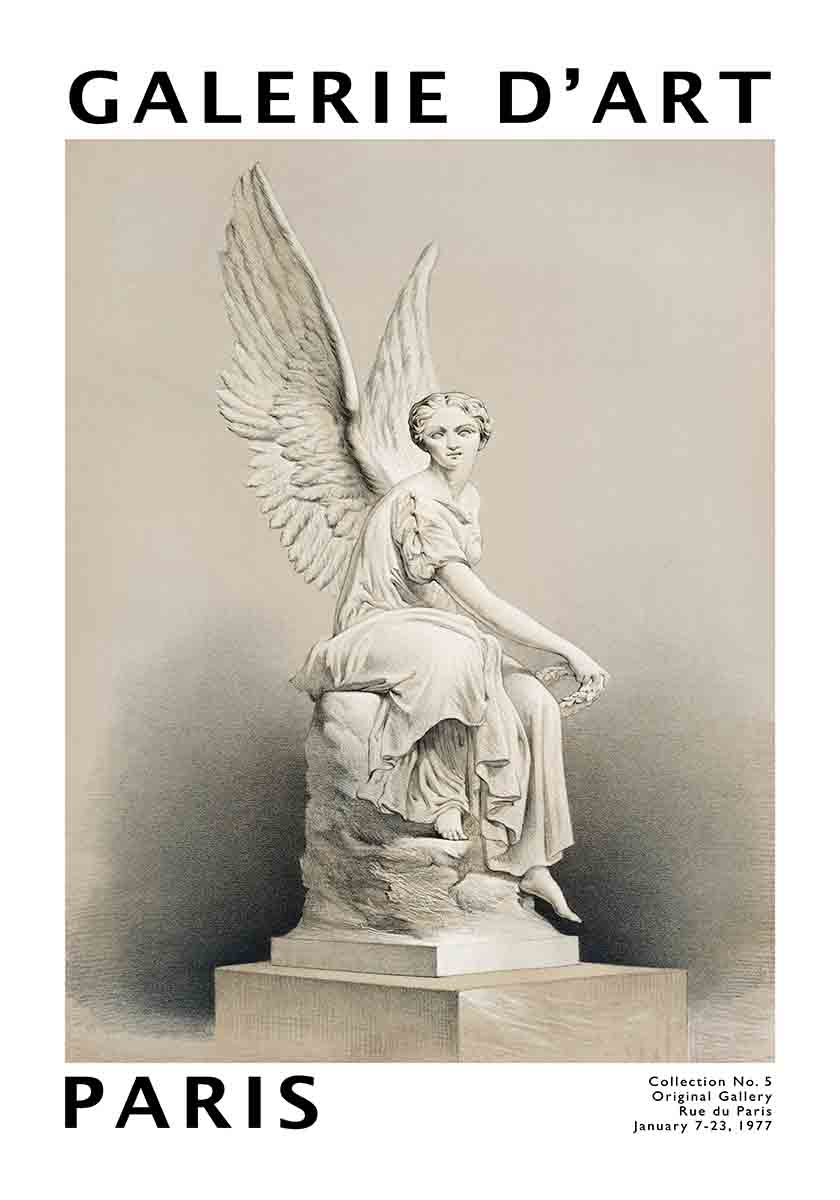 Angel of Mercy Exhibition Poster