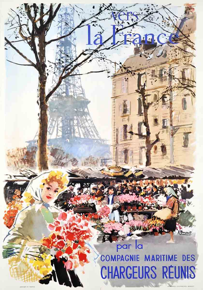 vers la France