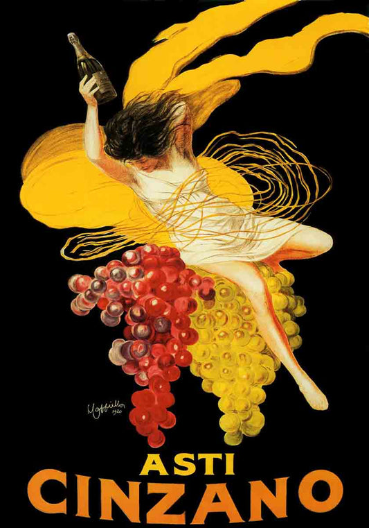 Asti Cinzano By Leonetto Cappiello