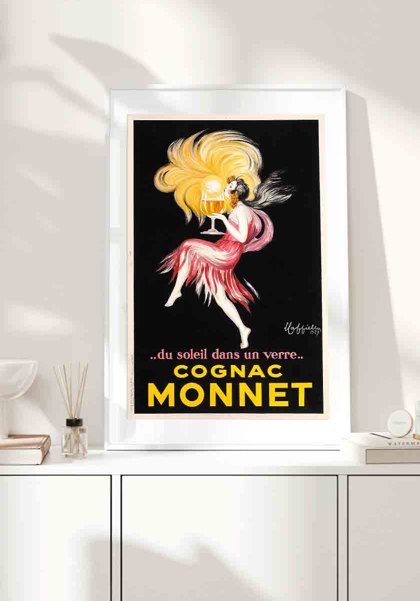 Cognac Monnet By Leonetto Cappiello