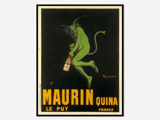 Maurin Quina By Leonetto Cappiello