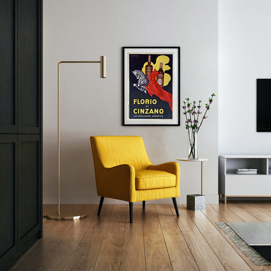 Florio et Cinzano By Leonetto Cappiello