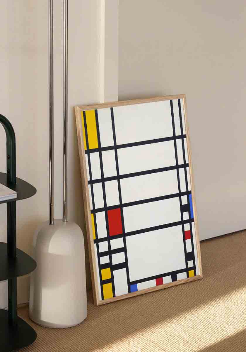 Abstract I by Piet Mondrian