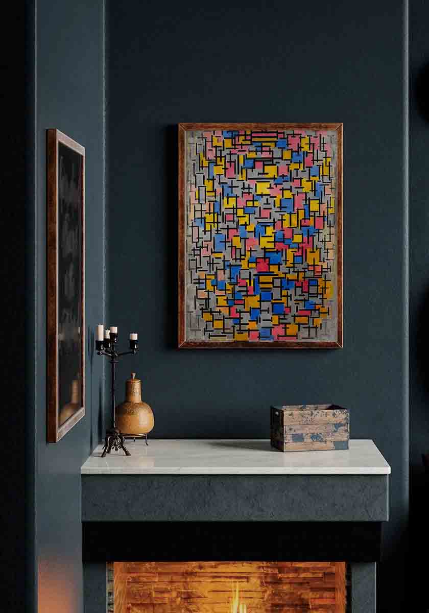 Abstract II by Piet Mondrian