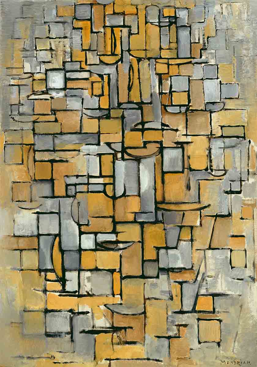 Abstract IV by Piet Mondrian