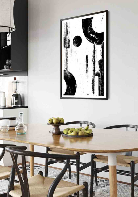 Black and White Abstract