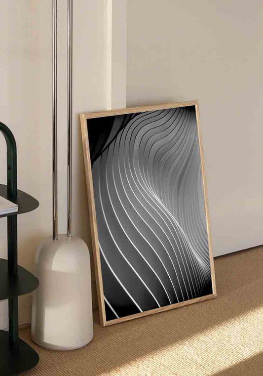 Black and White Abstract II