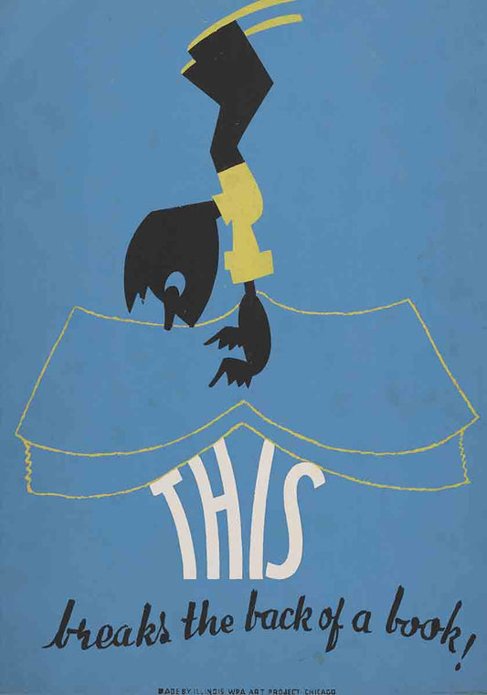 This breaks the back of a Book