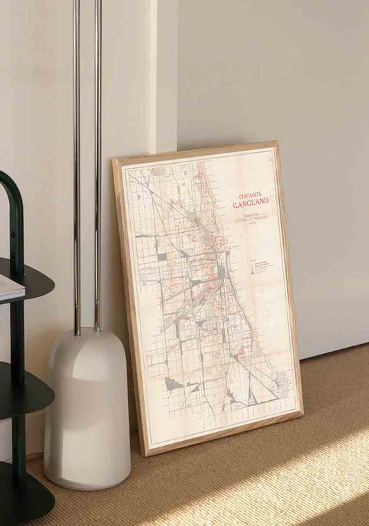 Chicago Gangland Map