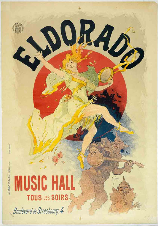 Jules Cheret "Eldorado"
