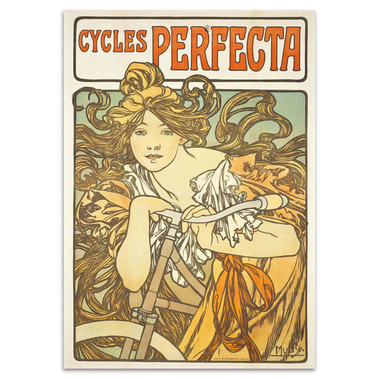 Alphonse Mucha Bicycle