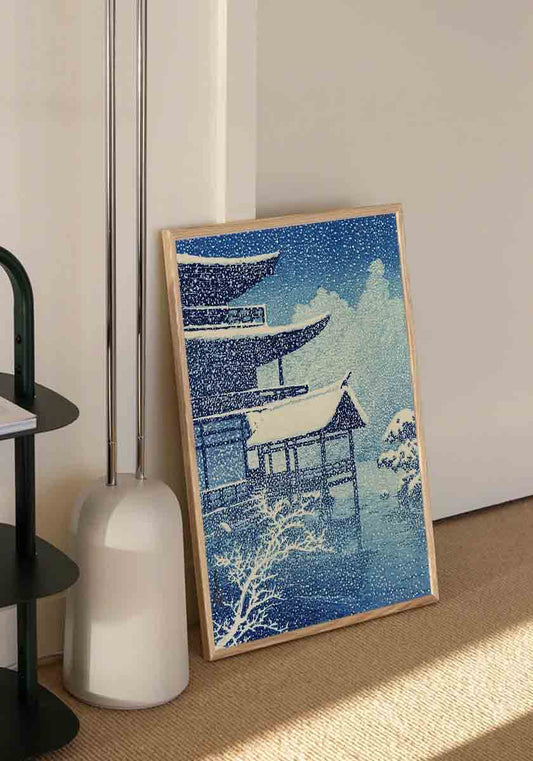 Japan Print Snowfall