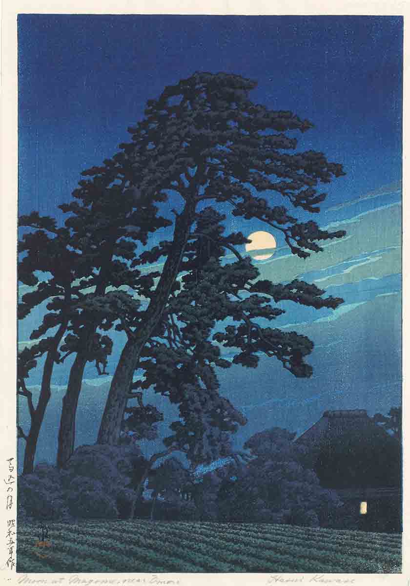 Japan Print Moonlight