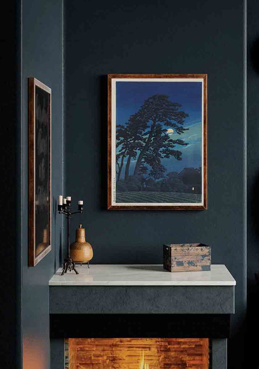 Japan Print Moonlight