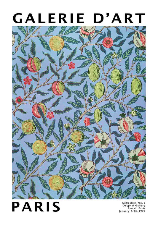 William Morris Exhibition Poster