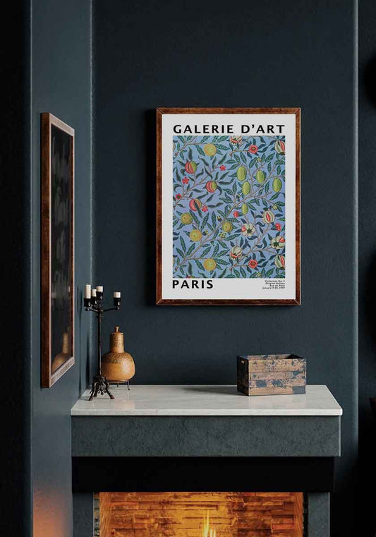 William Morris Exhibition Poster