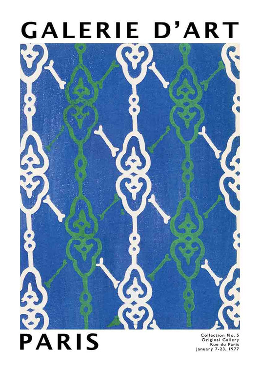 Japanese Pattern Exhibition Poster