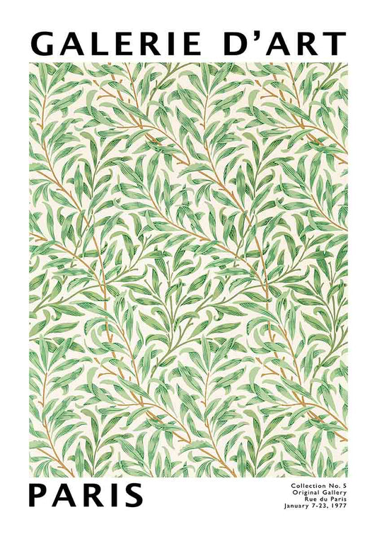 William Morris Exhibition Poster