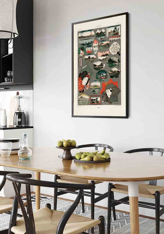 Vintage Japanese Collage