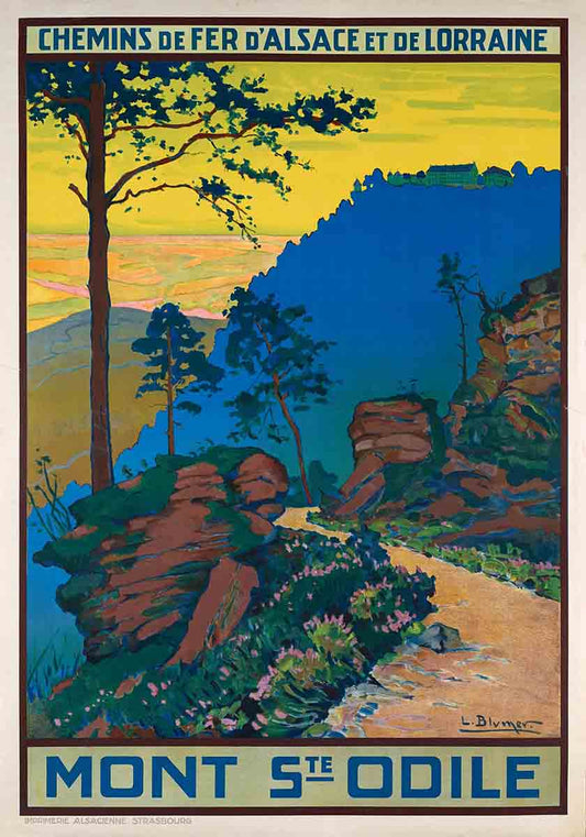 Mont ste Odile France