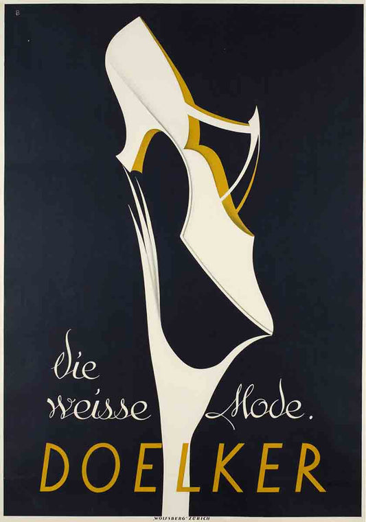 Vintage Shoe Print